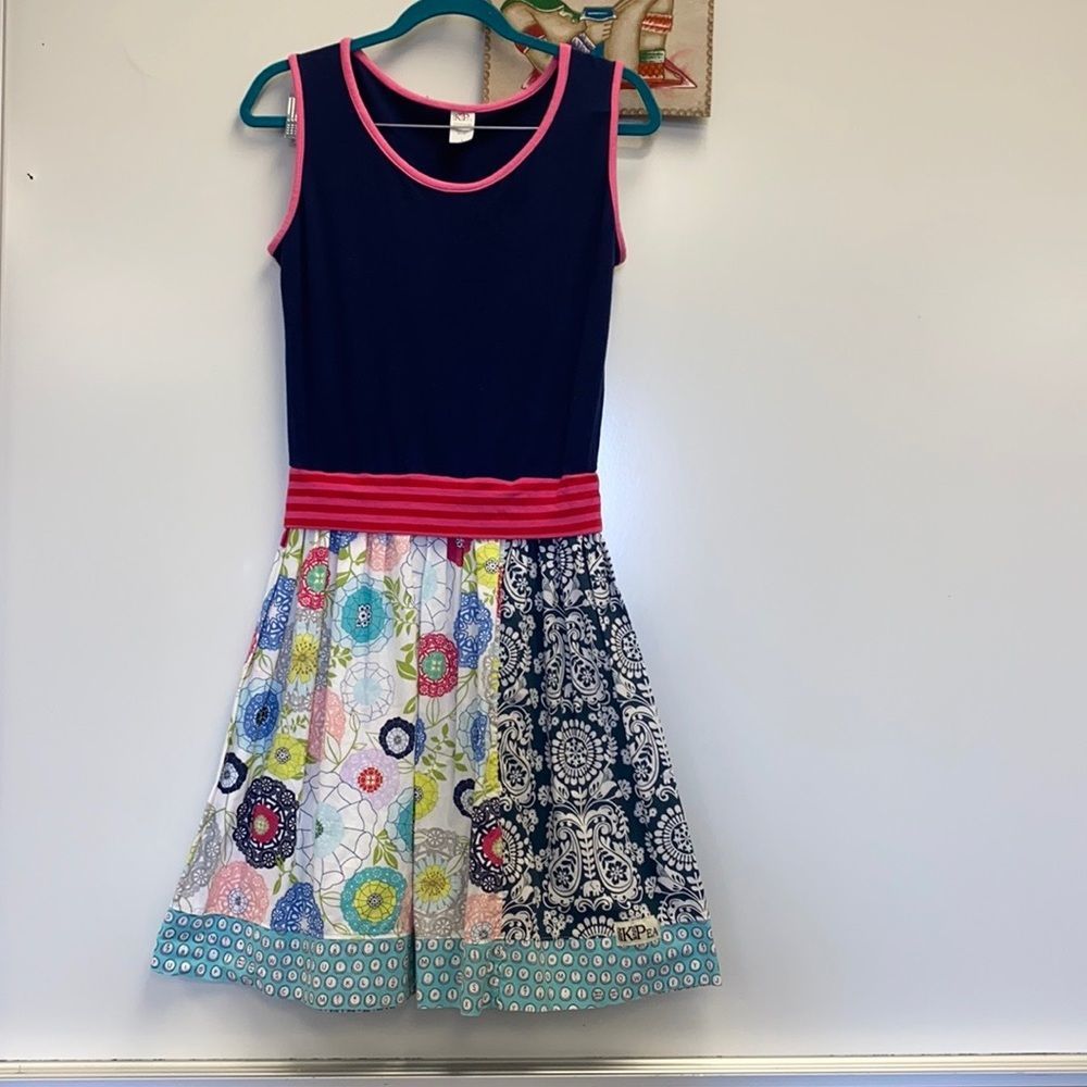 KPea multicolor, multi shape dress youth Size L